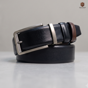 Premium Formal Moving Belt (Chocolate+Black)