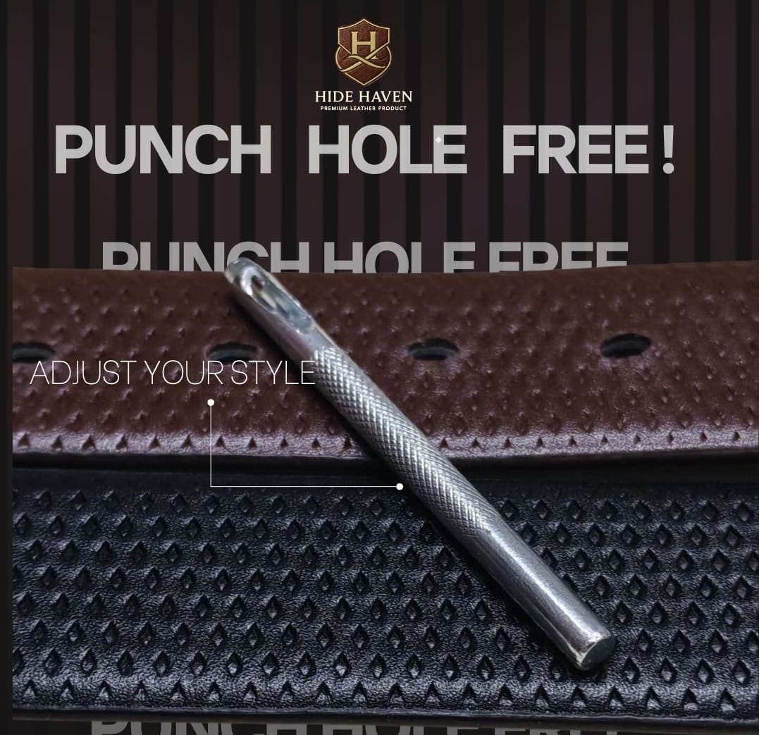 Basket Pattern Moving Belt (Black+Chocolate) - Image 6