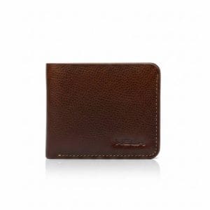 Premium Soft Mela Series Mini Wallet (Dark Chocolate)