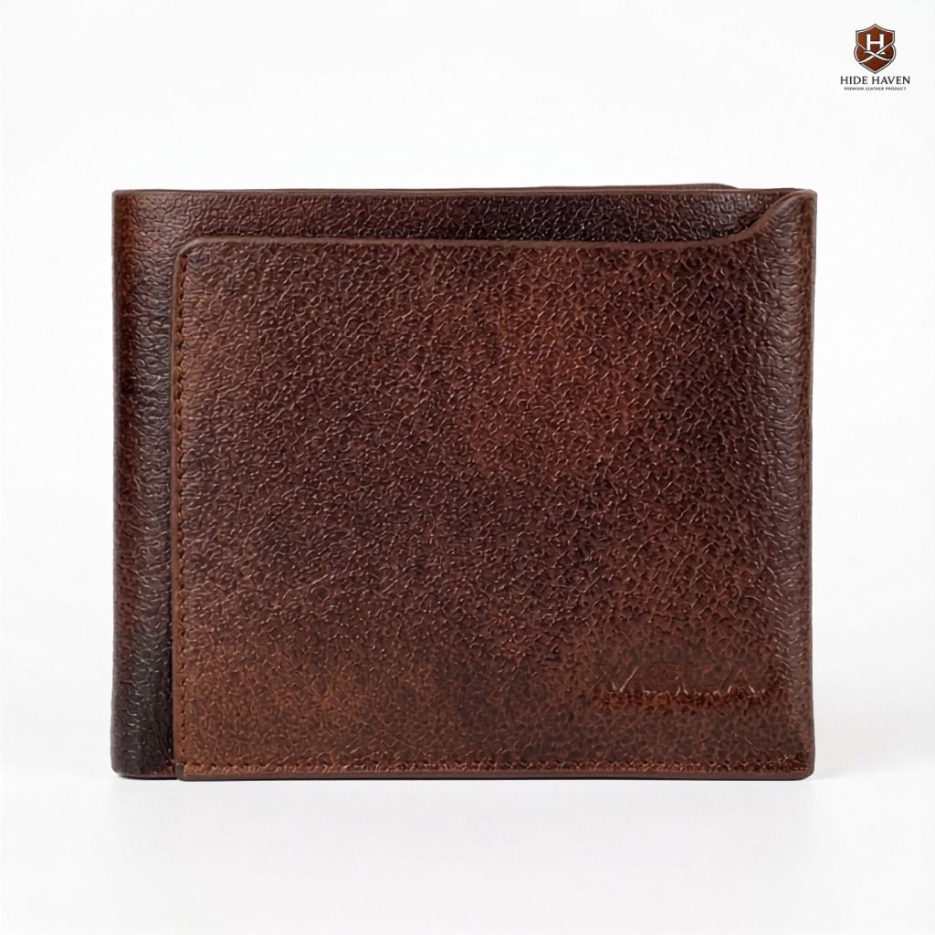 The Sovereign Napa Bi-Fold Leather Wallet (Chocolate Brown)
